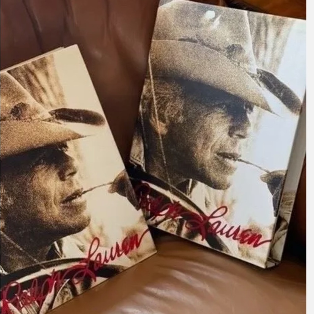 Ralph Lauren fashion hardcover book